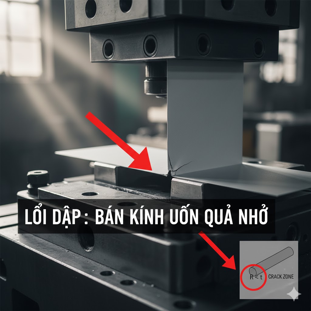 5 Lý Do Thép SPCC-SD Bị Nứt, Xé Rách Khi Dập & Cách Khắc Phục