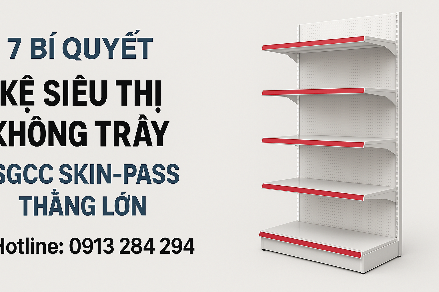7 BÍ QUYẾT KỆ SIÊU THỊ KHÔNG TRẦY: SGCC SKIN‑PASS THẮNG LỚN