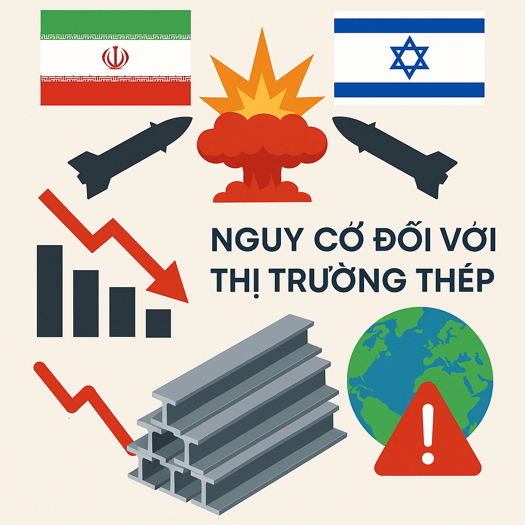 Căng thẳng Iran - Israel: Tác động đến thị trường thép toàn cầu như thế nào?