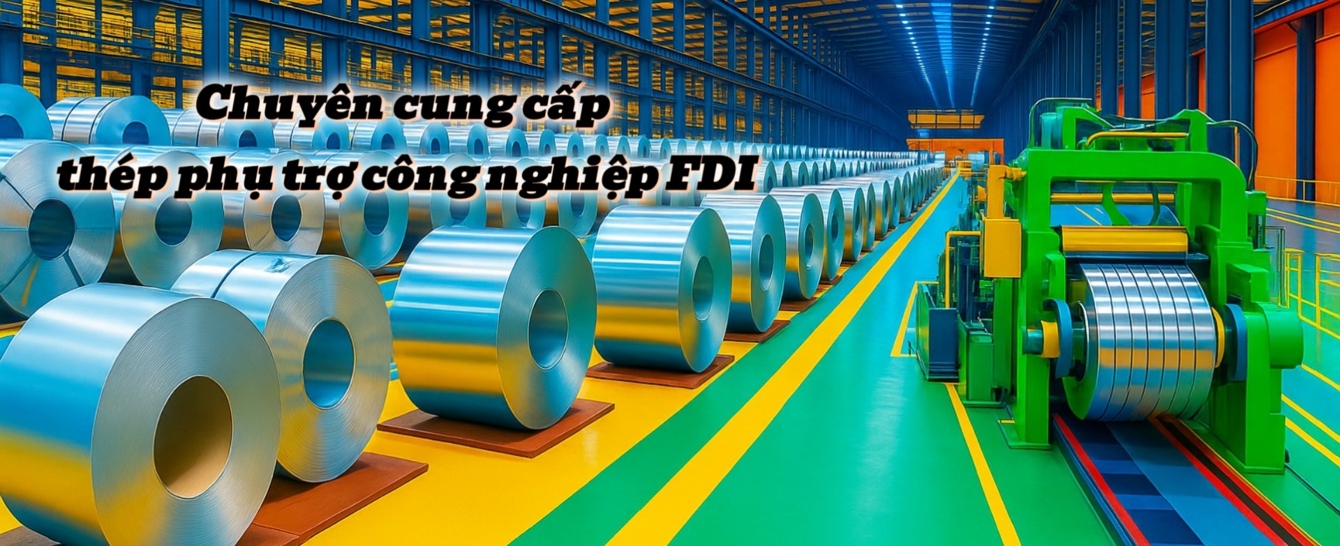 CHUYÊN CUNG CẤP THÉP PHỤ TRỢ CÔNG NGHIỆP FDI
