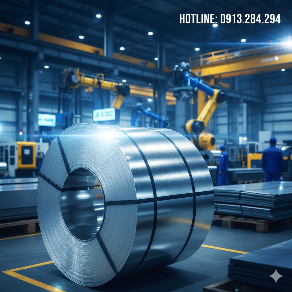 Thép SGCC Là Gì? Toàn Bộ Thông Tin Về Thép Mạ Kẽm Nhúng Nóng JIS G 3302