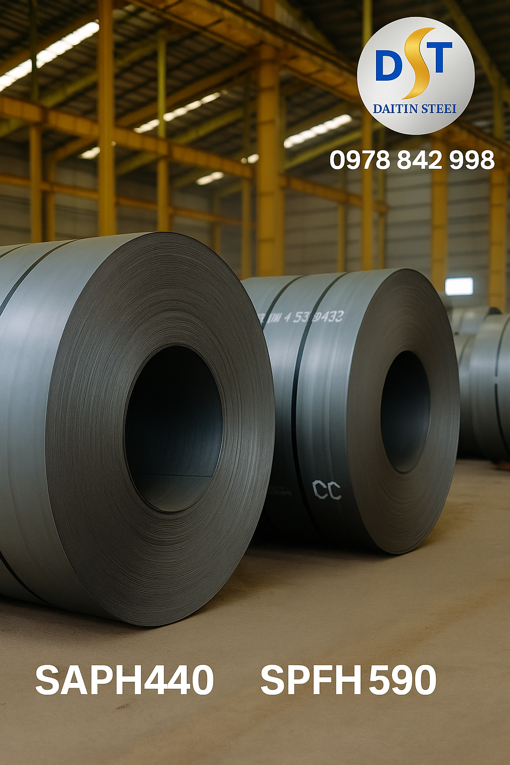 Đài Tín cung cấp SAPH440, SPFH590 cho đột dập phụ tùng xe máy, ô tô – Giải pháp thép cường lực tối ưu