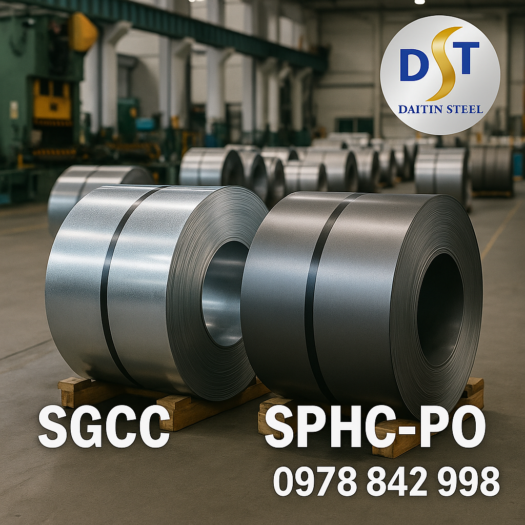 SGCC, SPHC-PO dễ đột dập, dễ hàn – Giảm hao khuôn, tăng tuổi thọ sản xuất