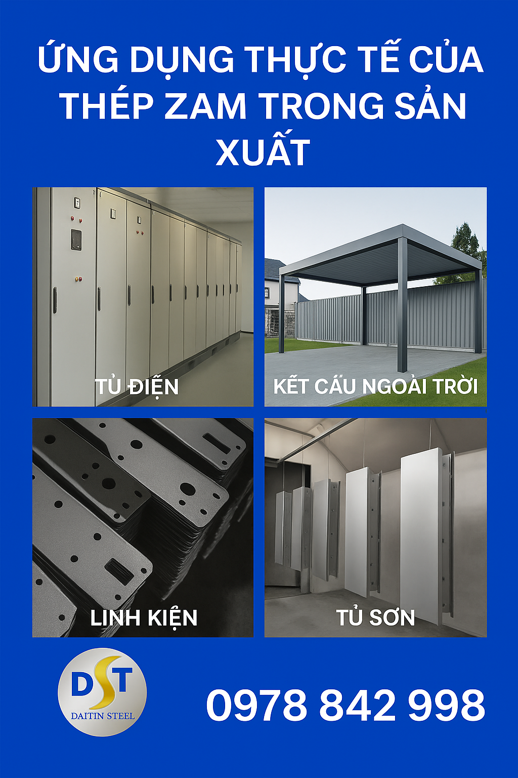 Ứng dụng thực tế của thép ZAM trong sản xuất: Tại sao ngày càng nhiều nhà máy chuyển đổi?