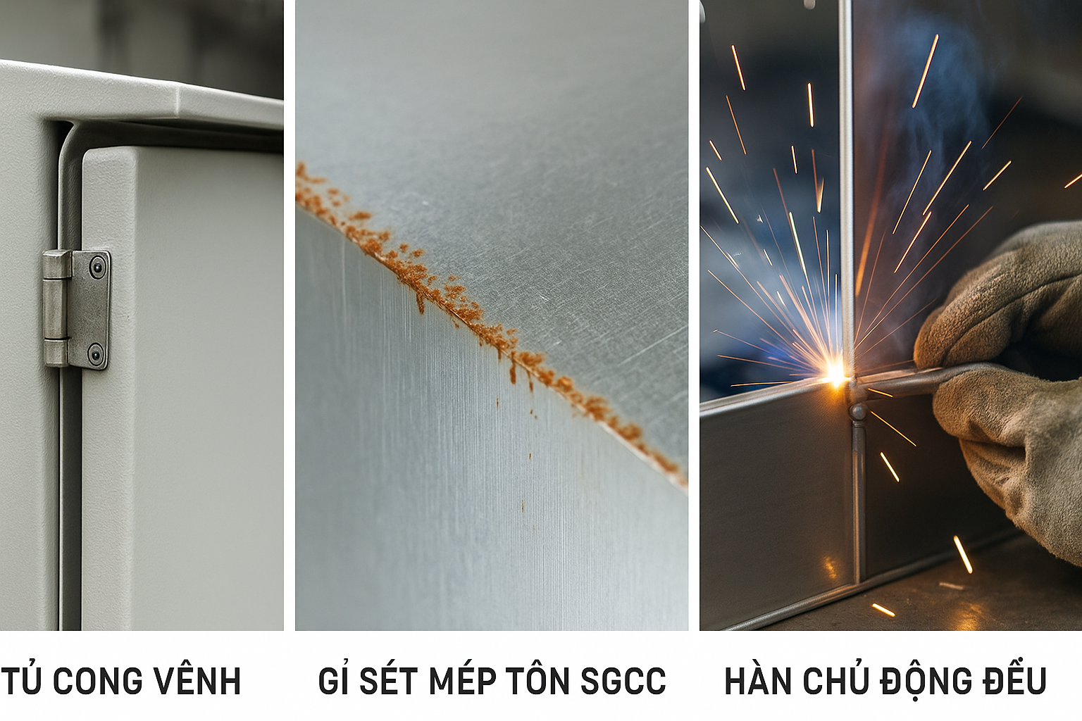 Top lỗi thường gặp khi sản xuất vỏ tủ SGCC và cách khắc phục – Hướng dẫn thực tế cho xưởng gia công