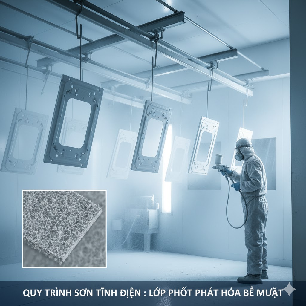 Hướng Dẫn Kỹ Thuật Gia Công Thép SPCC-SD: Tối Ưu Hàn MIG/TIG và Sơn Tĩnh Điện (Quy Trình Hoàn Chỉnh)