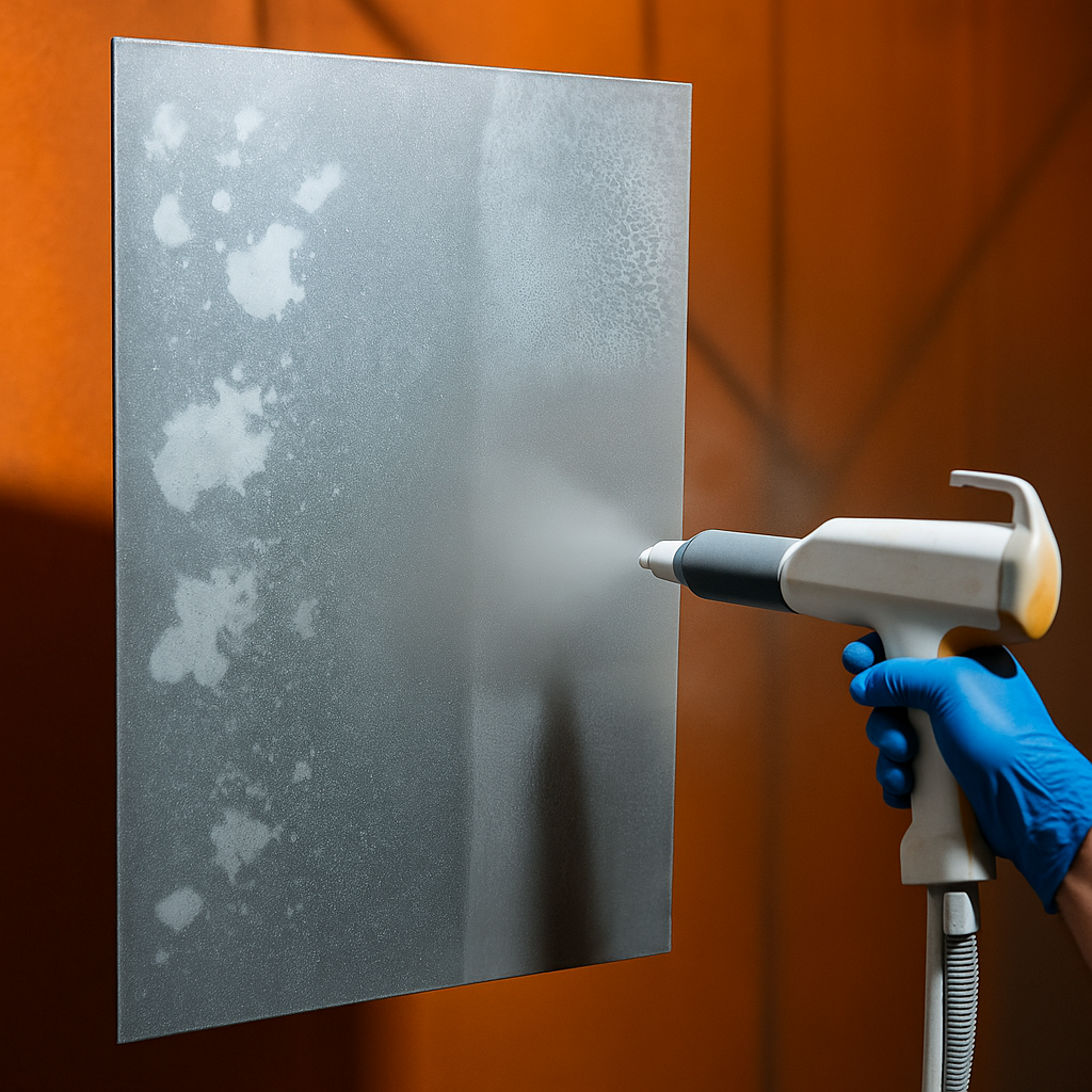 SGCC bị loang màu khi sơn tĩnh điện – 6 nguyên nhân kỹ thuật cần tránh