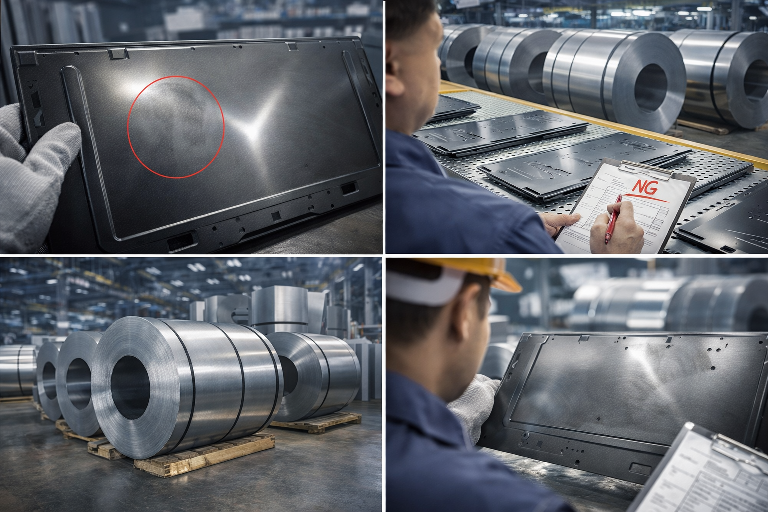 Vỏ TV loang nhẹ cũng bị trả: sự thật bắt đầu từ thép SGCC (DX51/DX52/SGCD)