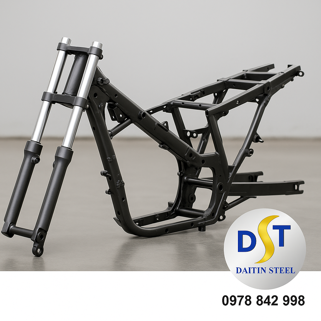Khung xe máy, xe điện – Đừng để khung yếu, cong, nứt chỉ vì chọn sai loại thép!