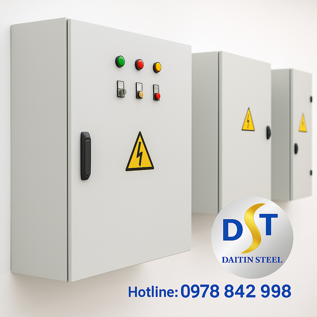 Tủ điện công nghiệp – chắc chắn, bền bỉ… hay cong vênh chỉ vì chọn nhầm loại thép!