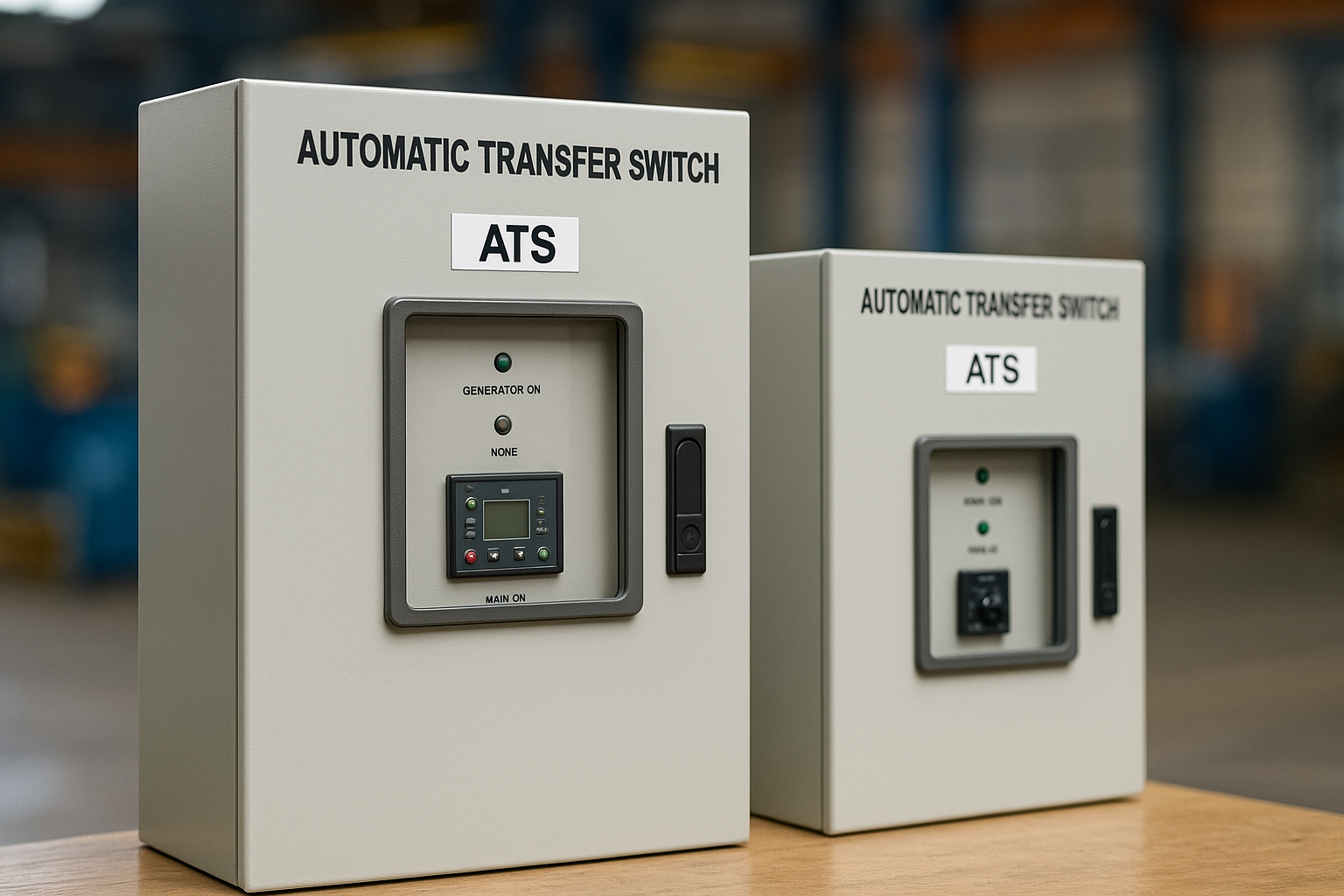 Tủ ATS bằng thép SGCC – Giải pháp chuyển nguồn an toàn, bền bỉ cho nhà máy & toà nhà