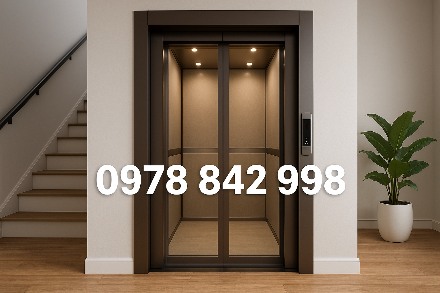 Thang máy cho nhà phố hẹp: Giải pháp tối ưu không gian với tải trọng 300–400kg