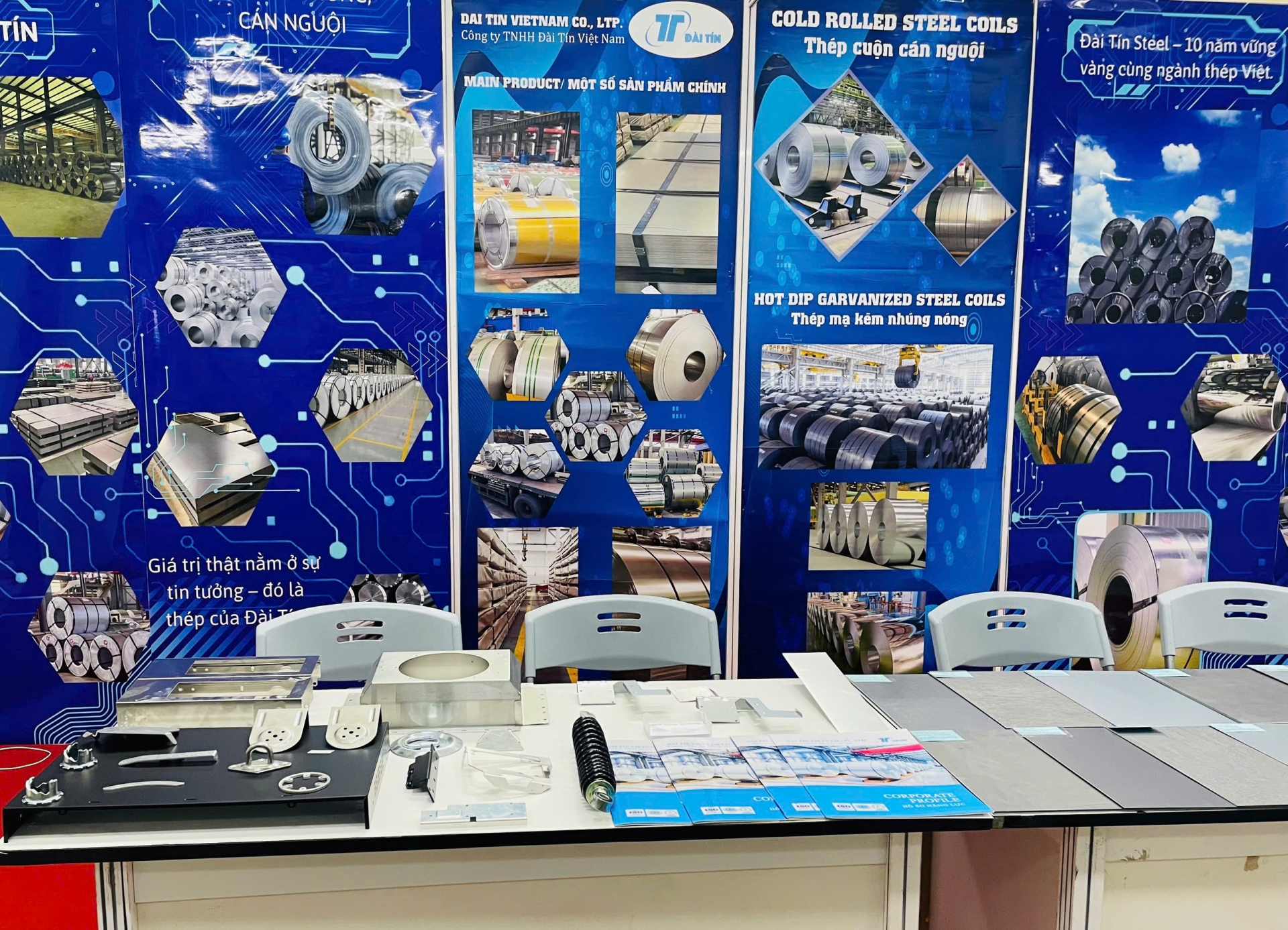 Đài Tín Steel tham gia Triển lãm Công nghiệp Chủ lực Hà Nội 2025: Khẳng định vị thế 10 năm và Giải pháp thép toàn diện