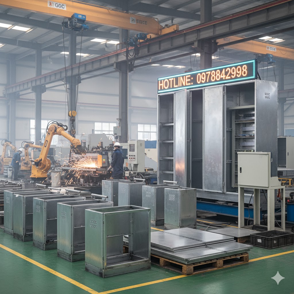 TỦ TRẠM BƠM/THOÁT NƯỚC ĐÔ THỊ: CHỌN SGCC Z08–Z27 ĐÚNG CÁCH ĐỂ BỀN 36–60 THÁNG