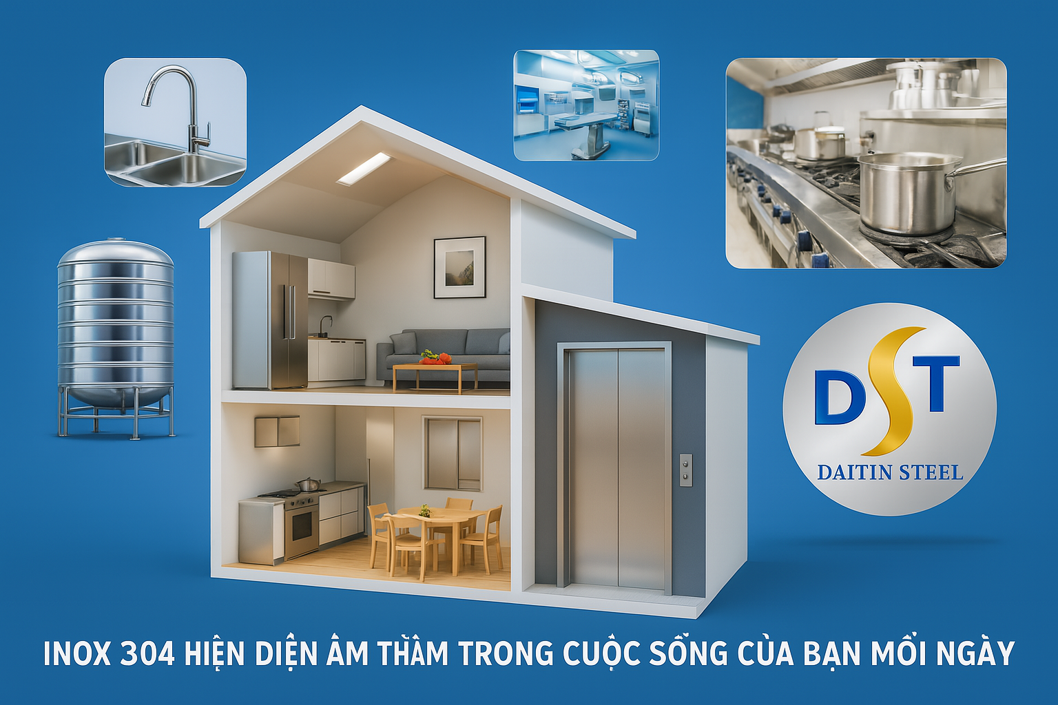Gia công cuộn inox 304 tại nhà máy – Công ty TNHH Đài Tín Việt Nam