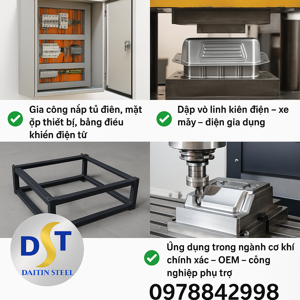 SPCC-SD là gì? Cách lựa chọn vật liệu đúng để không làm hỏng sản phẩm dập