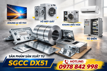 SGCC DX51 là gì? Vì sao ngành điện tử bắt buộc dùng loại thép này?