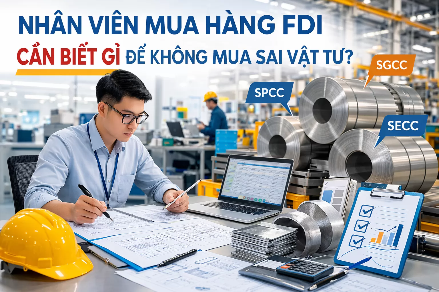 Người mới làm mua hàng trong công ty FDI cần biết gì để không mua sai vật tư?