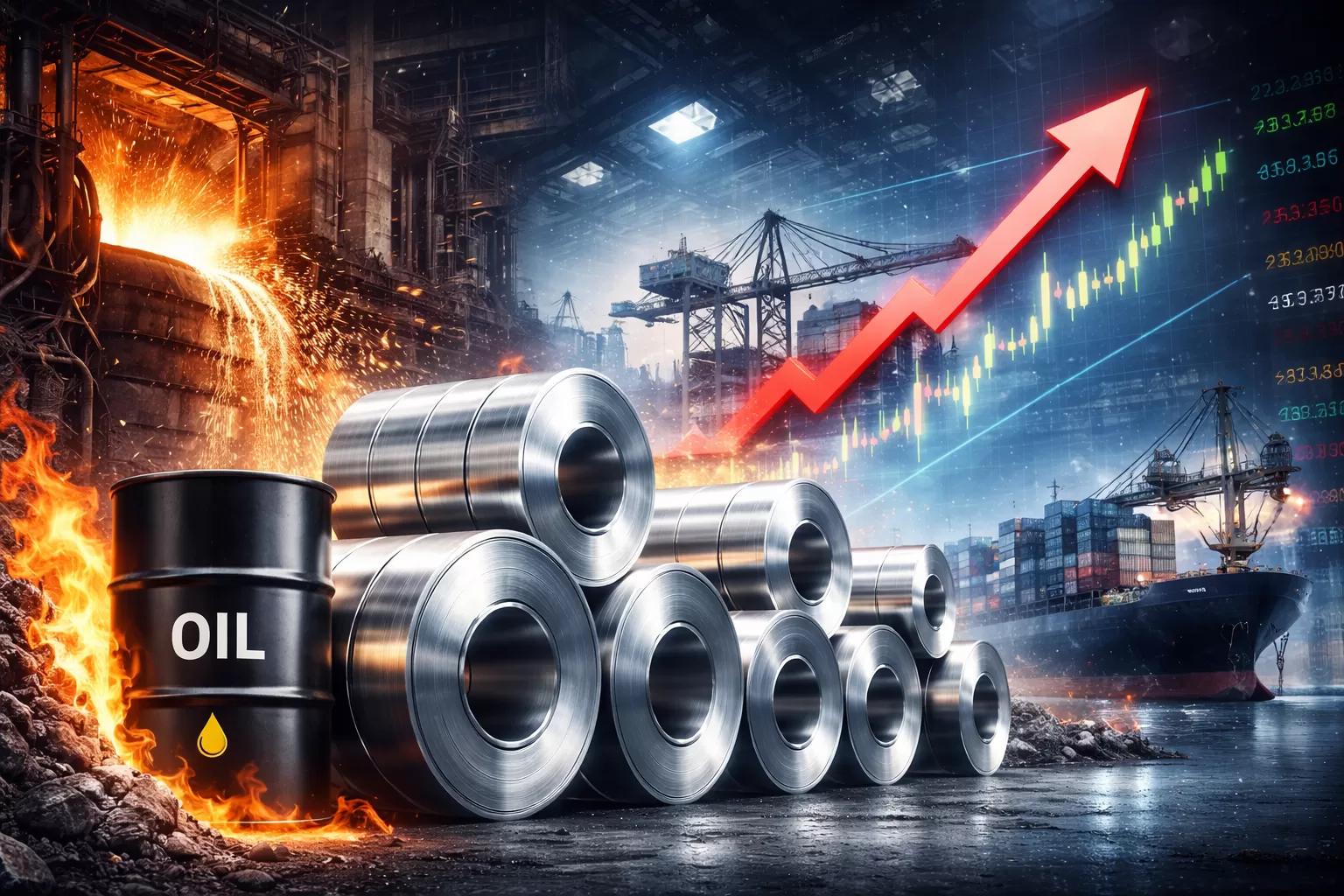 Thị trường thép 2026: Cơn sóng năng lượng và địa chính trị đang đẩy giá thép đi đâu?