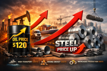 Giá dầu tăng lên 120 USD sẽ tác động thế nào đến thị trường thép toàn cầu? Phân tích từ lịch sử đến hiện tại