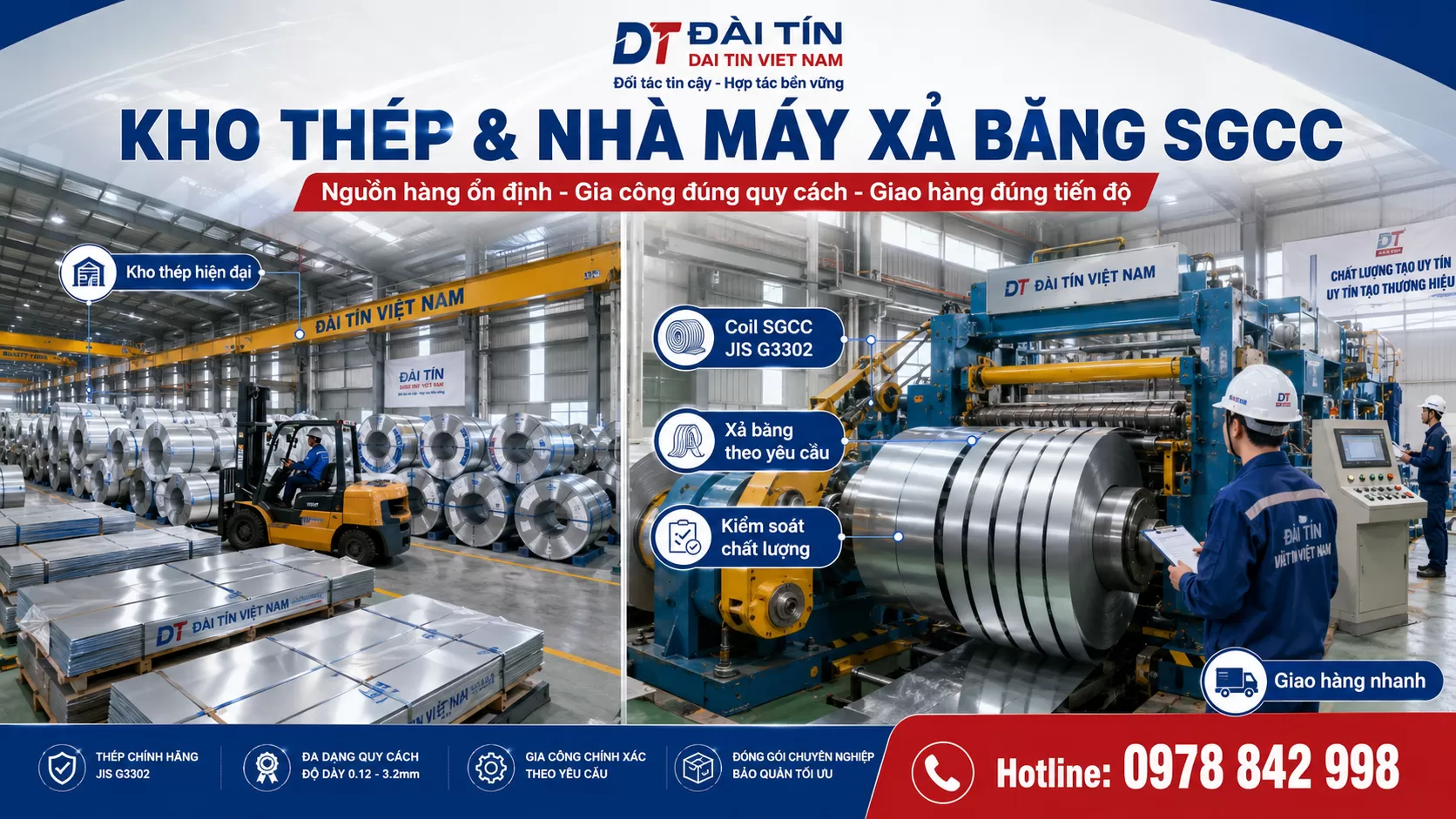8 Tiêu Chí Chọn Thép SGCC Đúng Tiêu Chuẩn JIS G3302 Cho Doanh Nghiệp Sản Xuất