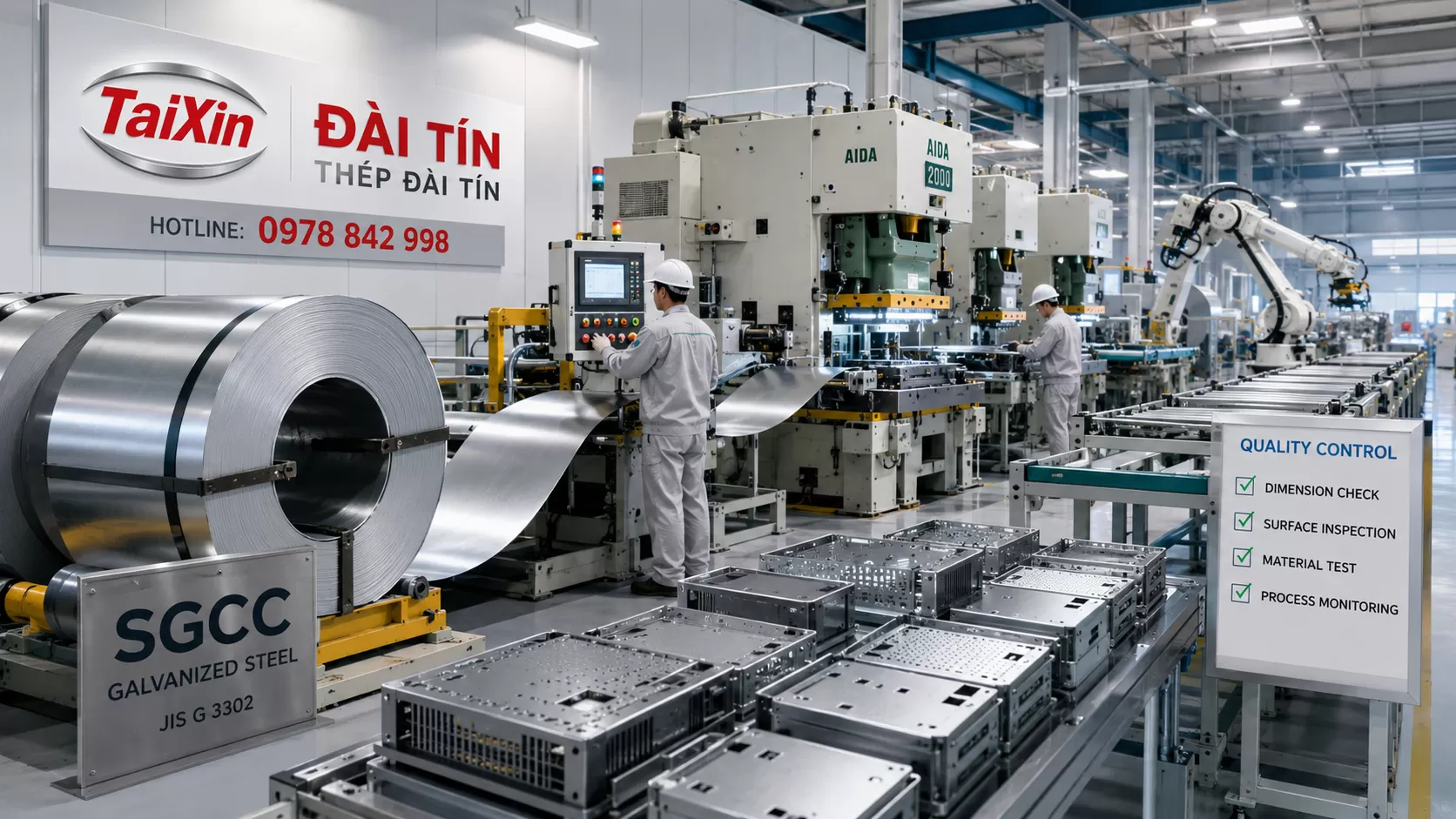 7 Lý Do Doanh Nghiệp FDI Ưu Tiên Thép SGCC Rõ Nguồn Gốc, Đủ CO/CQ Và Giao Đúng Tiến Độ