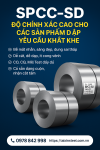 SPCC-SD – Độ chính xác cao cho các sản phẩm dập yêu cầu khắt khe