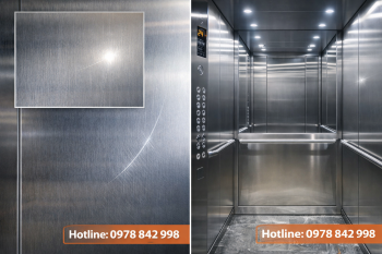 Vỏ thang máy & panel cao cấp: chỉ một vết xước nhỏ cũng đủ làm “rớt hạng” công trình
